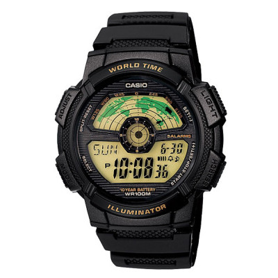 Чоловічий годинник Casio AE-1100W-1B, 1141-0284