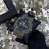 Годинник наручний Patriot 005 Тризуб золото Army Green Паракордовий ремінець Camo Green + Коробка., 1201-0432