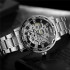 Winner 8012 Diamonds Automatic Silver-Black, 1099-0029