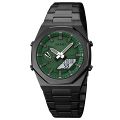 Skmei 1816BKGNWT Black-Green-White