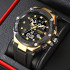 Skmei 2119BKGD Black - Gold, 1080-2284