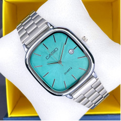 Casio 1072 Silver-Light Blue Rep