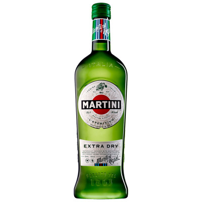 Вермут Martini Extra Dry сухой 0.5 л 18%, 5010677932004, Martini