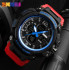 Skmei 1343 Black-Blue-Red Wristband, 1080-0082