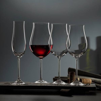 Набор бокалов для вина Bohemia Attimo 250мл 6шт. 40807, 40807-250, Bohemia