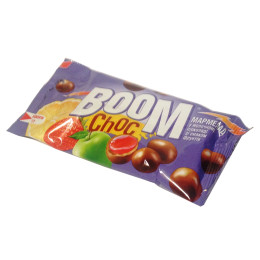 Мармелад BOOM Choc у молочному шоколаді зі смаком фруктів 45 г