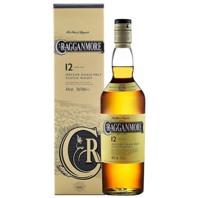 Виски Cragganmore 12 лет выдержки 0.7 л 43%, 5000281005430, Cragganmore