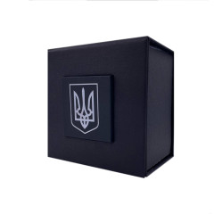 Коробочка All Black Ukraine Silver