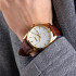 Skmei 9073GDWT-B Gold-White men, 1080-1596