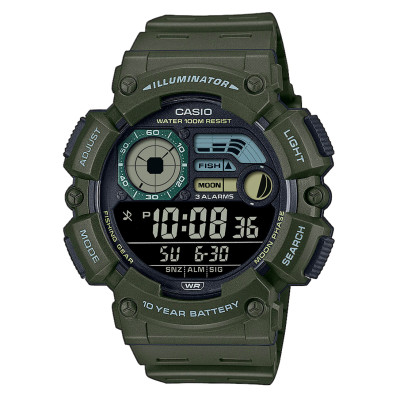 Чоловічий годинник Casio WS-1500H-3B, 1141-0342