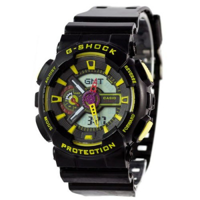 Наручний годинник Casio G-Shock GA-110 Black-Yellow, 1006-0537, Casio