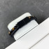 2B Rich Bracelet 6 mm, 19 cm Black-Gold, 4010-0022