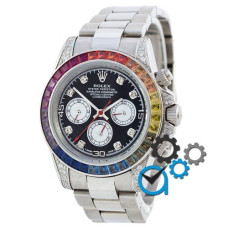 Rolex Cosmograph Daytona Rainbow Automatic Silver-Black
