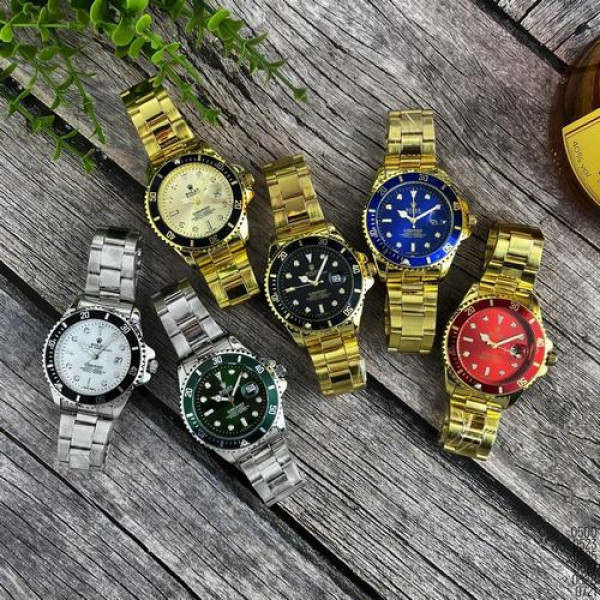 Rolex Submariner 2128 Quarts Gold-Blue