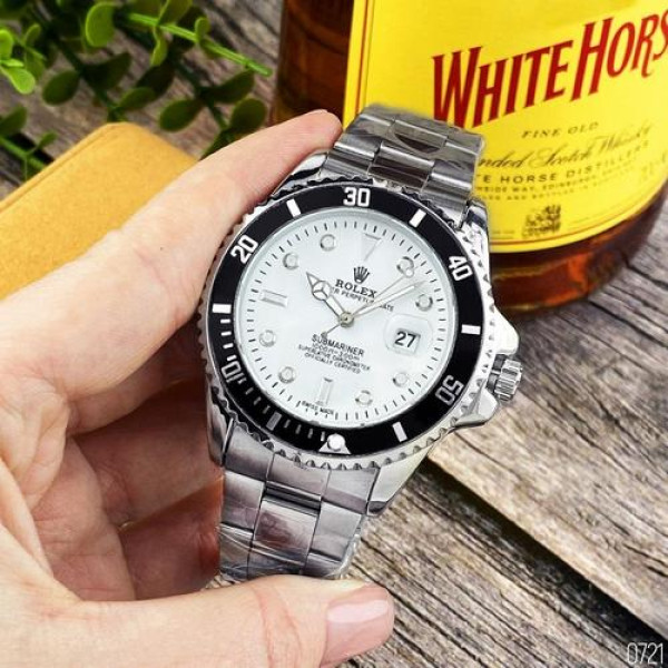 Rolex Submariner 2128 Silver-Black-White