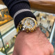 Rolex Daytona Quartz Date Silver-Gold-White