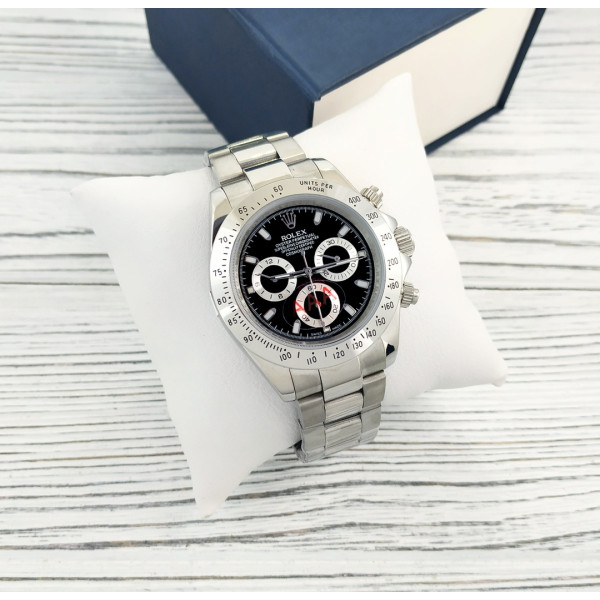 Rolex Daytona Metal Automatic Silver-Black, 1020-0389, Rolex