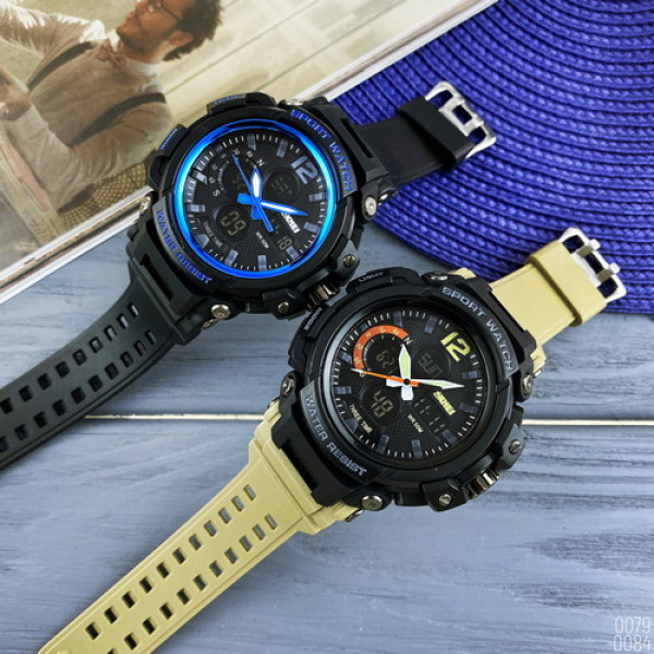 Skmei 1343 Black-Blue