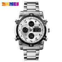 Skmei 1389SI Silver-Black-Silver