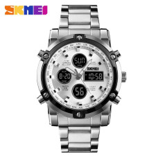 Skmei 1389SI Silver-Black-Silver