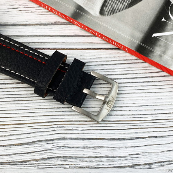 AMST 3022 All Black Fluted Wristband