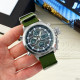 Наручний годинник AMST C Silver-Black Green Wristband, 1094-0016, AMST