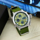 Наручний годинник AMST 3003 Silver-Green Green Wristband, 1094-0005, AMST