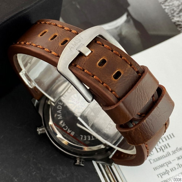AMST 3003A Black-Green Brown Wristband