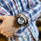 AMST 3003A Black-Brown Wristband