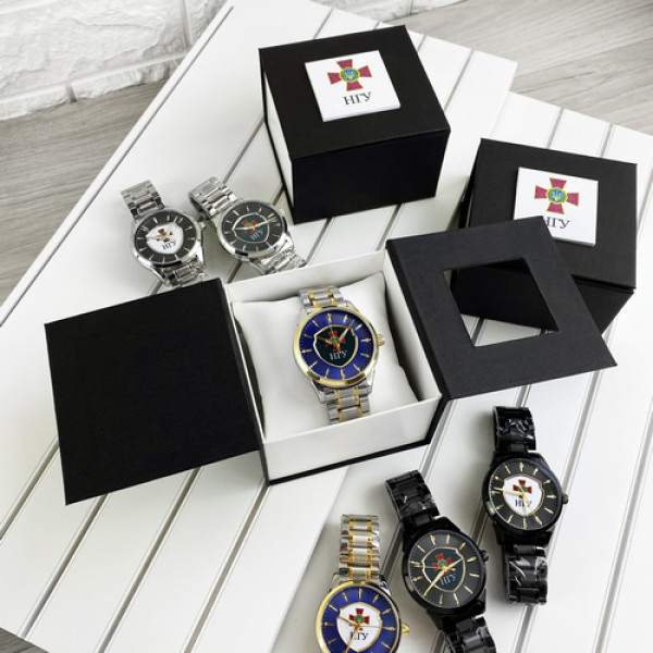 Chronte з логотипом НГУ Black-Gold-White, 1132-0113, Chronte