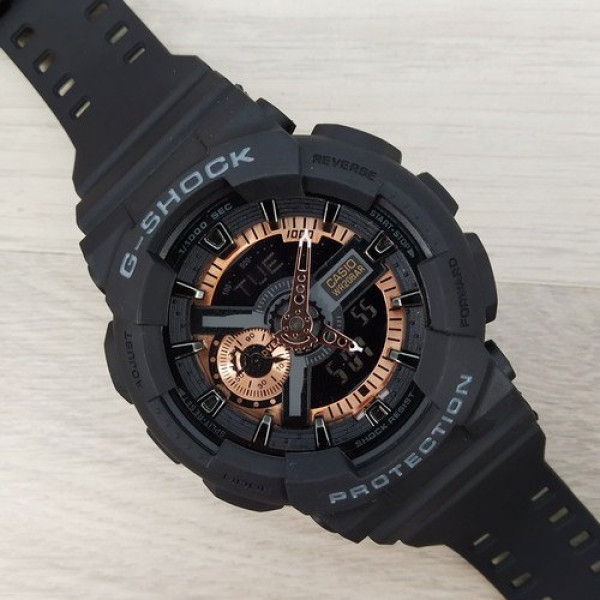Casio G-Shock GA-110 Black-Cuprum