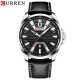 Curren 8379 Silver-Black, 1008-0239, Curren
