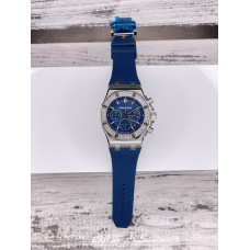 AUDEMARS PIGUET ROYAL OAK CHRONOGRAPH 37MM PAVE SILVER-BLUE
