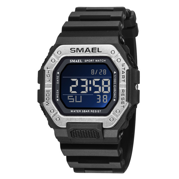 Smael 8059 Black-Silver, 1131-0051, Smael