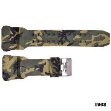Ремінець для годинника Skmei 1968 green camo 1051-0536