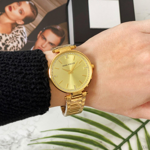 Наручний годинник Mini Focus MF0031L.01 All Gold, 1095-0046, Mini Focus