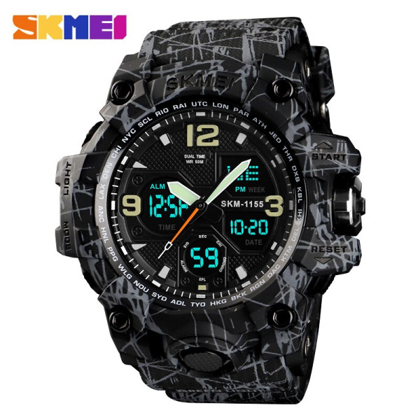Skmei 1155 Black-Gray, 1080-0799, Skmei