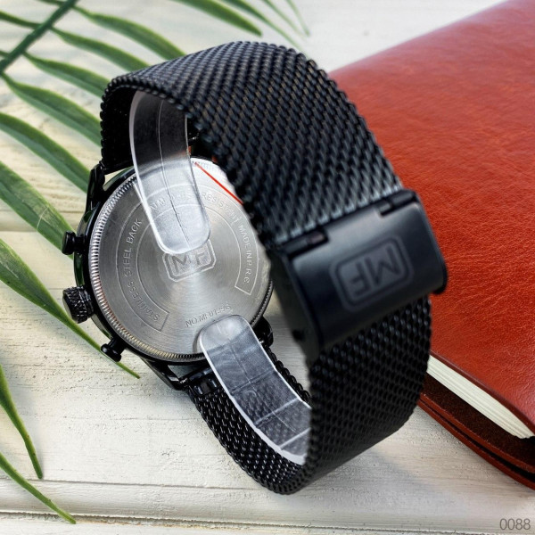 Наручний годинник Mini Focus MF0135G.08 Black-Orange, 1095-0088, Mini Focus
