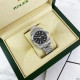 Rolex DateJust AAA Silver-Black, 1020-0884, Rolex