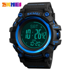 Skmei 1356BU Black-Blue Compass