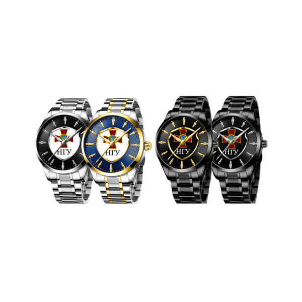 Chronte з логотипом НГУ Black-Gold-White, 1132-0113, Chronte