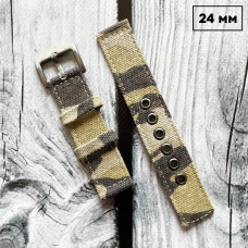 Ремінець для годинника подвійний CCE Camo 24 мм