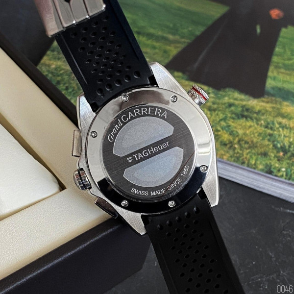 Tag Heuer Grand Carrera Calibre 36 quartz Chronograph Silver