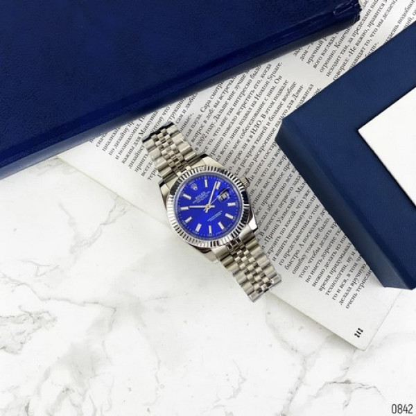 Rolex Datejust AAA Silver-Blue