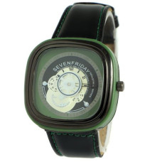 Sevenfriday Leather Green-Black