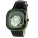 Sevenfriday Leather Green-Black