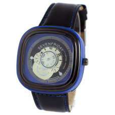 Sevenfriday Leather Blue-Black