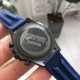 Наручний годинник Rolex 350501Pattern Blue-Black-Blue Rubber, 1020-0906, Rolex