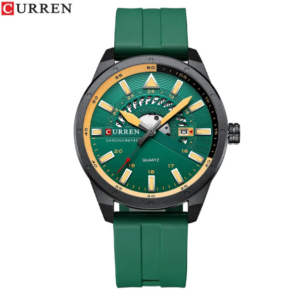 Curren 8421 Green-Black-Yellow, 1008-0334, Curren