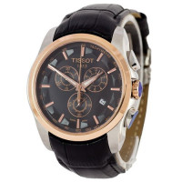 Tissot T-Classic Couturier Chronograph Black-Gold-Black